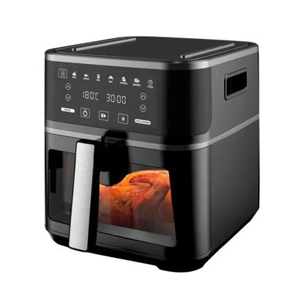 Freidora Sin Aceite digital 2 en 1 nарро Converble en Parrilla Griil 1650W Cacacidad 8L + Regalo